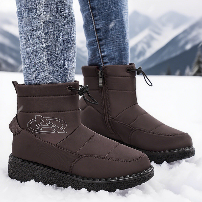 Damen Winteroptik Stiefeletten mit rutschfester Sohle EB