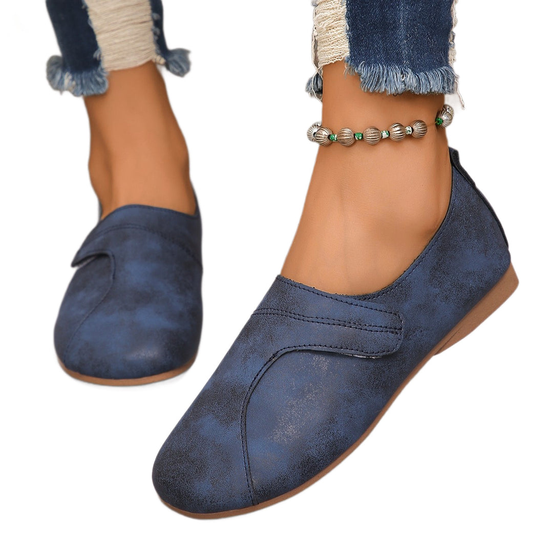 Damen Bequeme Slipper mit elastischem Einsatz EB