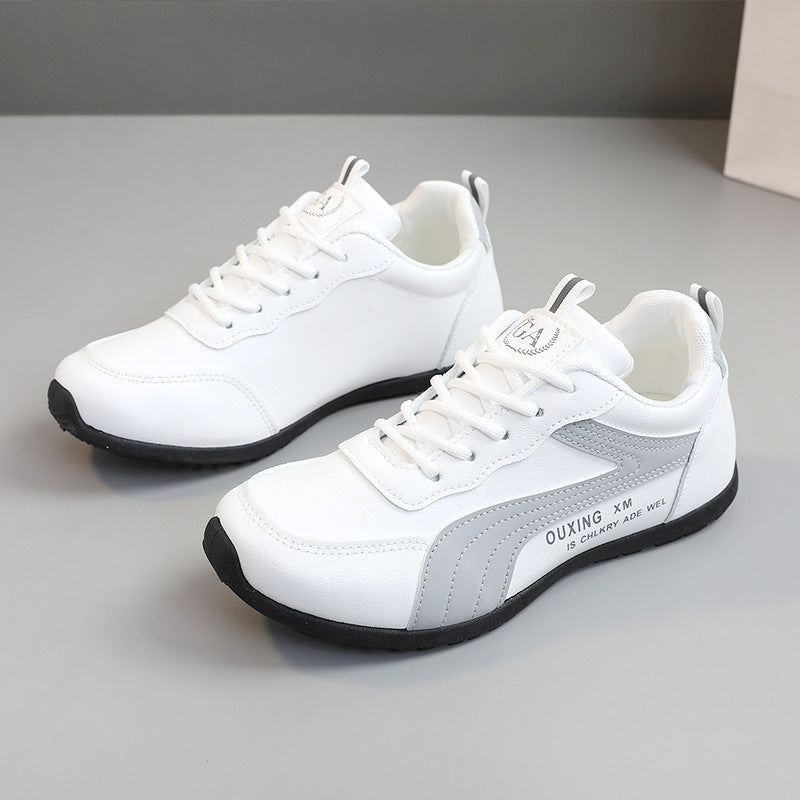 Damen Sportliche Sneaker mit atmungsaktiver Oberfläche und stoßdämpfendem Sohlenprofil EB