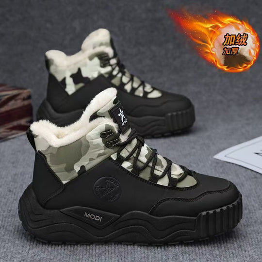 Damen warme gefütterte Wanderstiefel EB