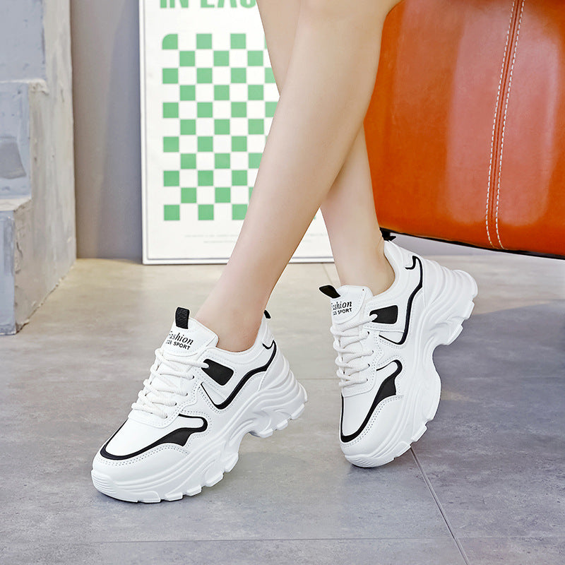 Damen Chunky Sneakers mit innovativem Design und verstärkter Dämpfung EB