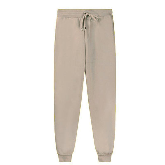 Damen nan relaxed Highwaist-Jogginghose mit elastischem Bund, Kordelzug und gerippten Saumbündchen EB