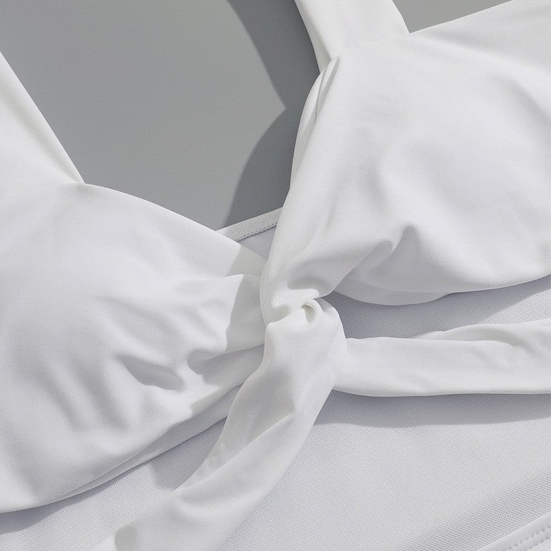Damen Einteiler Badeanzug mit eleganten Rüschendetails EB