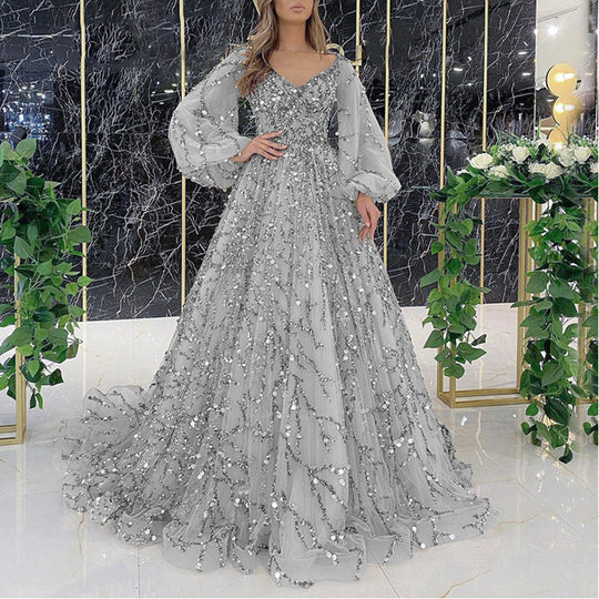 EB | Socialite Aura Königin Langes Kleid
