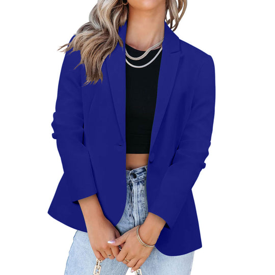 Damen Eleganter Blazer mit modernem Schnitt und praktischen Taschen EB