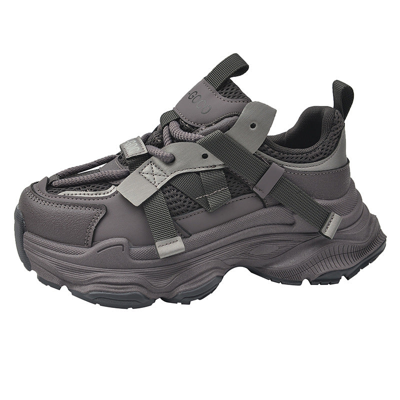 Damen Bequeme Chunky Sneakers mit innovativem Sohlen-Design EB