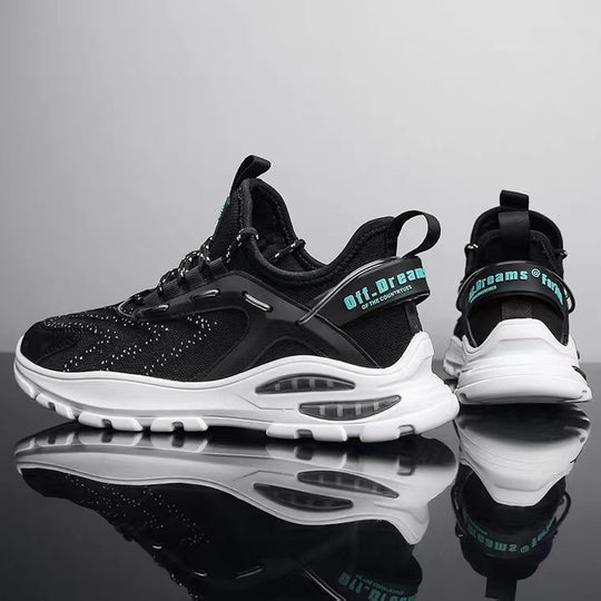 Damen Sportliche Lifestyle Sneakers mit atmungsaktiver Mesh-Oberfläche EB