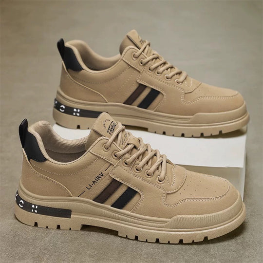 Damen Sportliche Sneakers mit rutschfester Sohle und verstärktem Fersenbereich EB