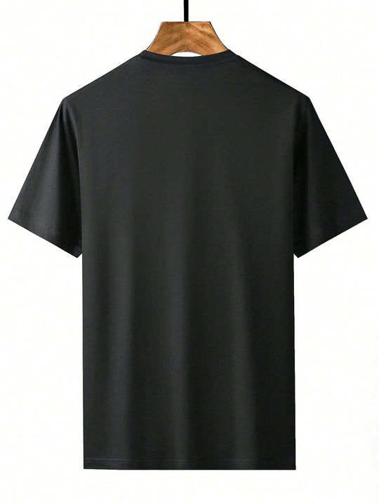 Damen Motiviertes Kurzarm-T-Shirt mit kreativem Schriftzug EB