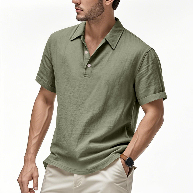 Herren Poloshirt aus atmungsaktiver Baumwolle EB