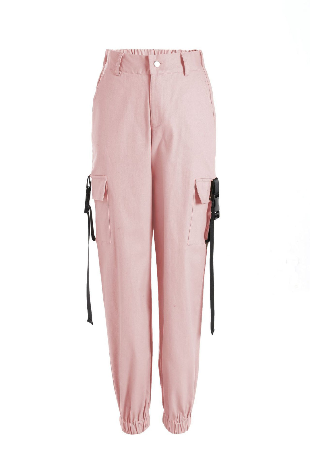 Damen Cargo-Hose mit elastischem Bund und praktischen Seitentaschen EB