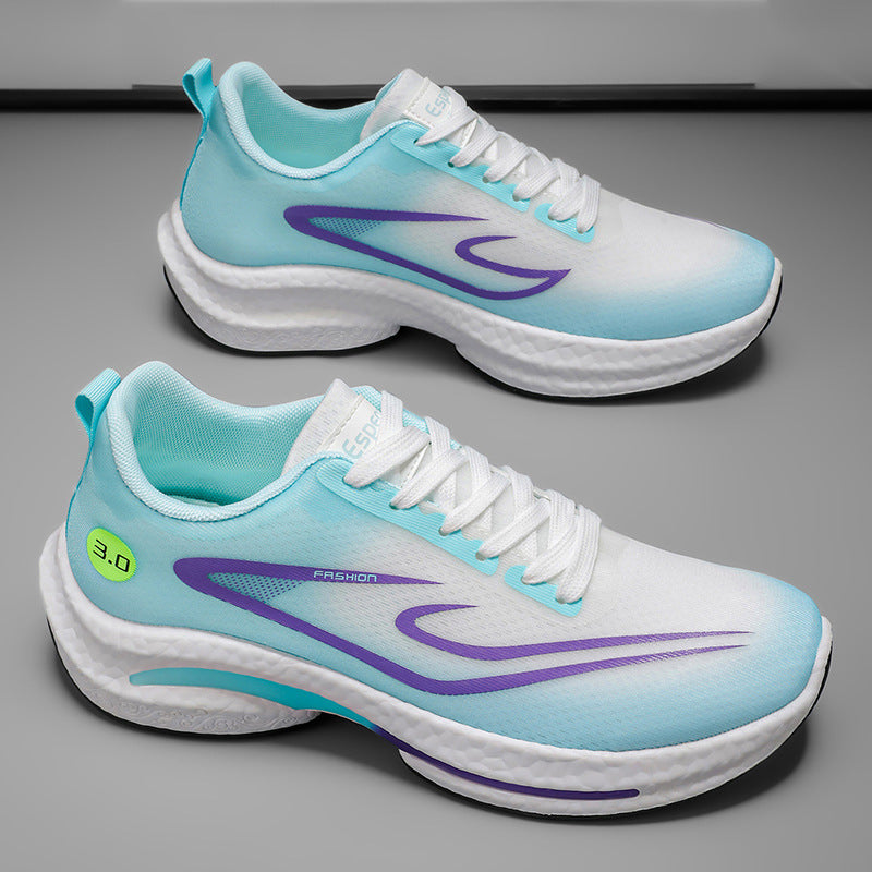 Damen Modische Lauf-Sneaker mit atmungsaktiver Mesh-Oberfläche und innovativer Dämpfung EB