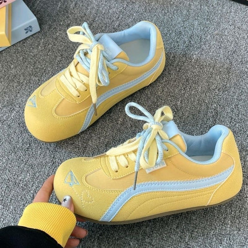 Damen Sportliche Sneakers mit atmungsaktivem Obermaterial und komfortabler Dämpfung EB