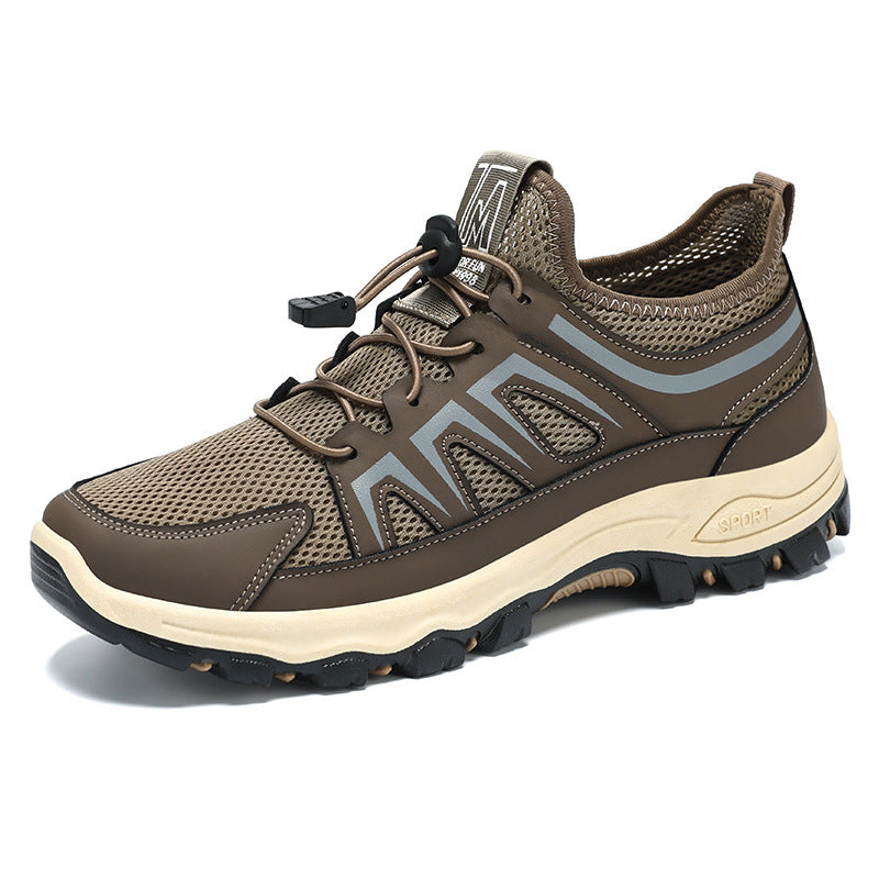 Damen Sportliche Trail-Sneaker mit atmungsaktivem Mesh und rutschfester Sohle EB