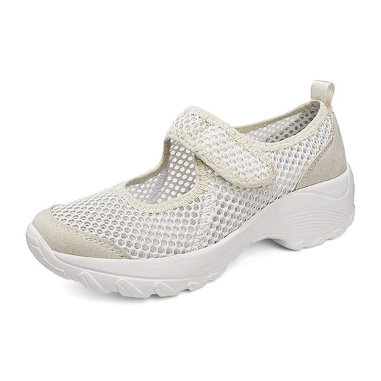 Damen Atmungsaktive Klettverschluss Schuhe EB