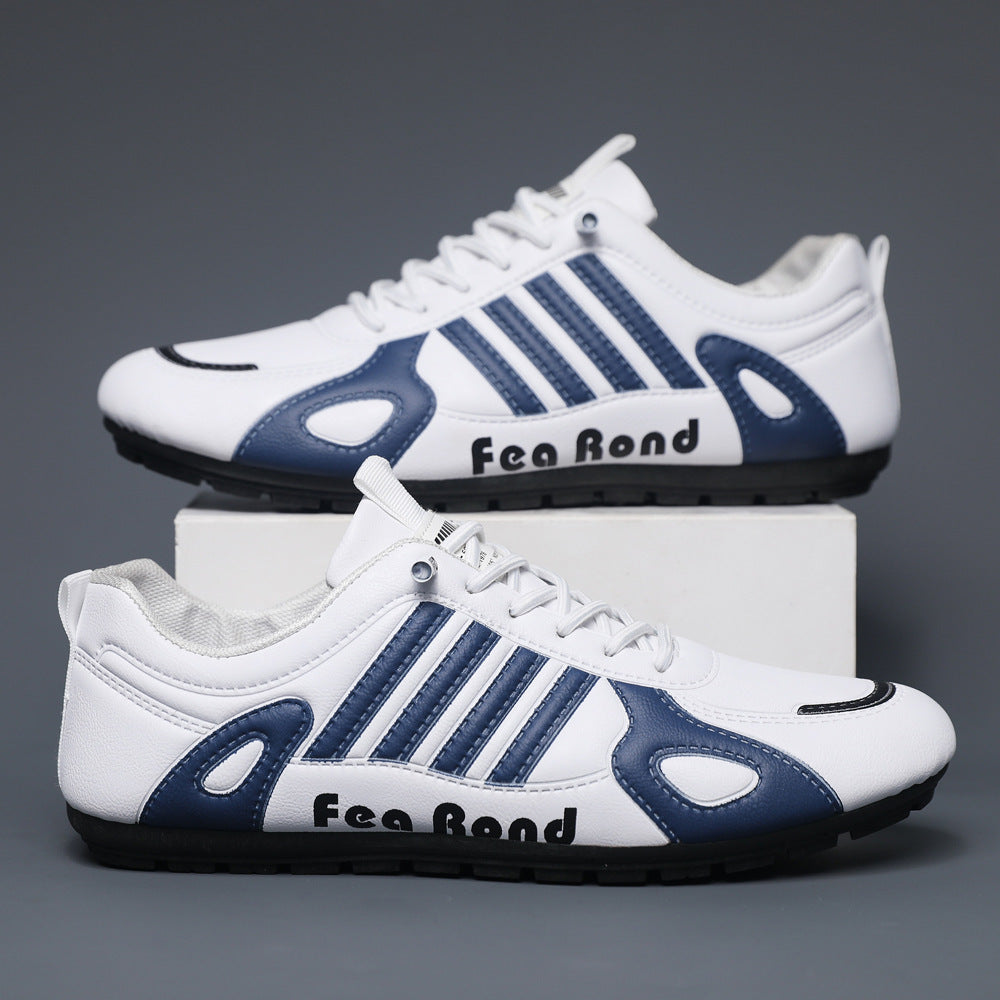 Damen Sportliche Freizeitfußballschuhe mit rutschfester Sohle und atmungsaktiver Obermaterialstruktur EB