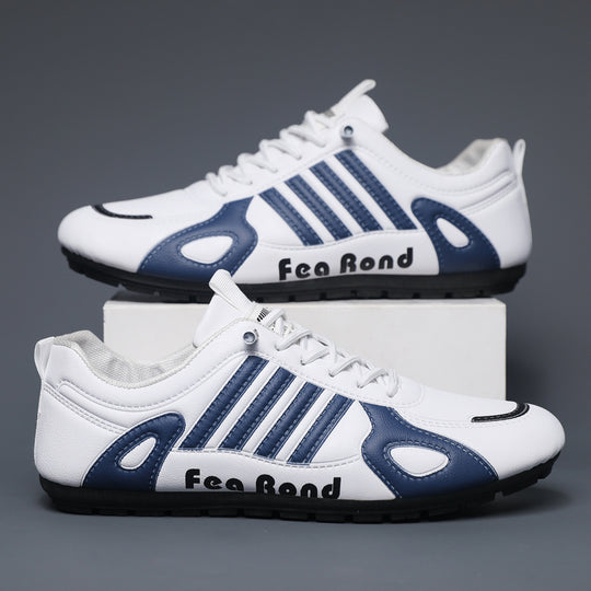 Damen Sportliche Freizeitfußballschuhe mit rutschfester Sohle und atmungsaktiver Obermaterialstruktur EB