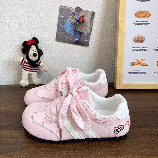 Damen Sportliche Sneakers mit verspieltem Design und bequemem Fußbett EB