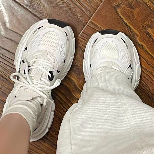 Damen Sportliche Sneakers mit atmungsaktiver Mesh-Oberfläche und reaktionsfreudiger Dämpfung EB