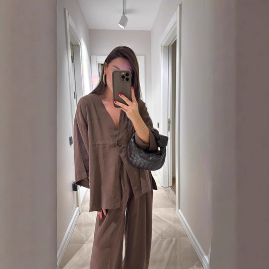 Damen lässige und zeitlose Überwurfjacke EB