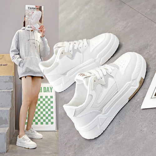 Damen Sportliche Sneakers mit innovativem Dämpfungssystem und trendiger Profilsohle EB