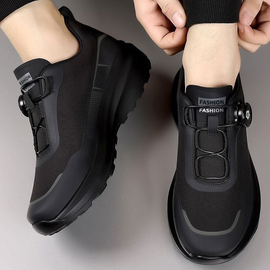 Damen Sportliche Schnür-Sneaker mit innovativem Schnellschnürsystem und atmungsaktiver Konstruktion EB