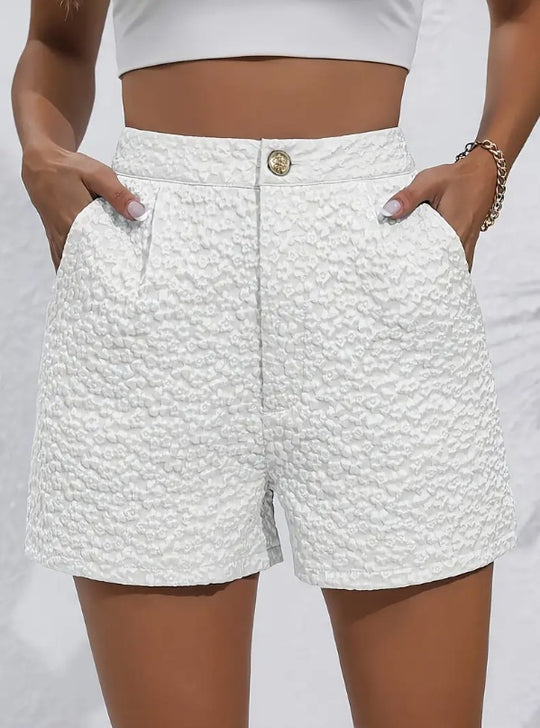 Damen Shorts mit strukturiertem Stoff EB