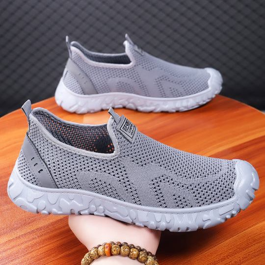 Damen Leichte und atmungsaktive Freizeitschuhe mit elastischem Einstieg EB