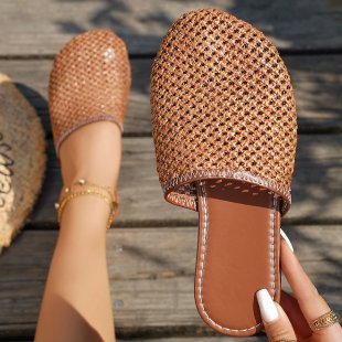 Damen elegante Clogs aus atmungsaktivem Material EB