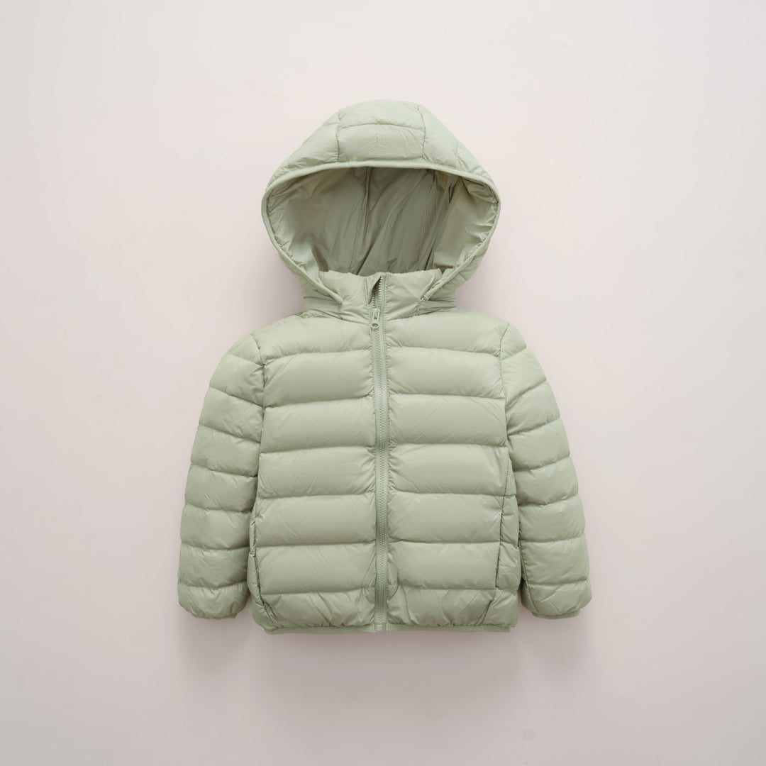 Damen warme Steppjacke mit Kapuze EB