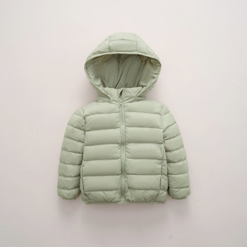 Damen warme Steppjacke mit Kapuze EB