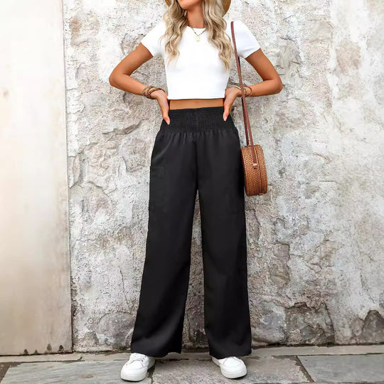 Damen weite entspannte Hose EB
