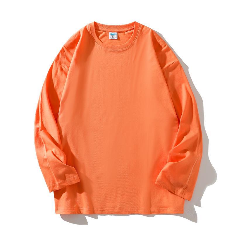 Damen vielseitiges Langarm-T-Shirt aus hochwertiger Baumwolle EB