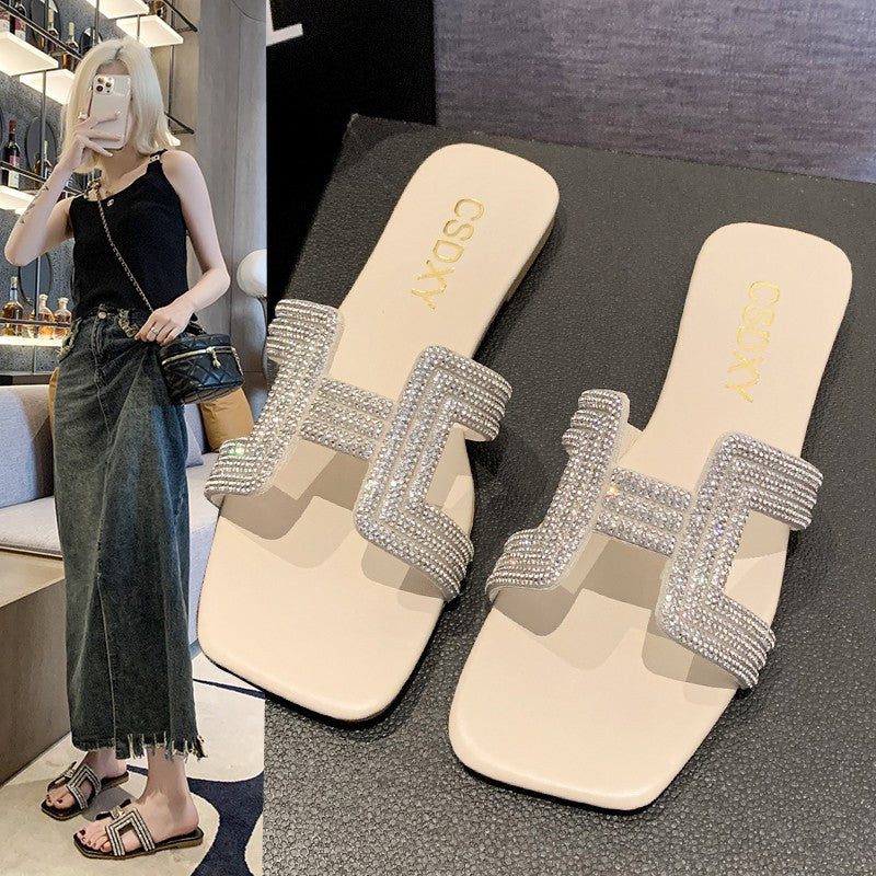 Damen Glamouröse Sandalen EB