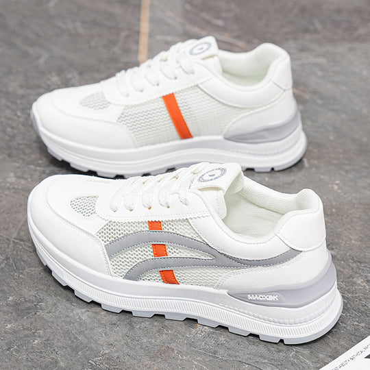 Damen Sportliche Freizeitschuhe mit atmungsaktiver Netzoberfläche und gepolsterter Dämpfung EB