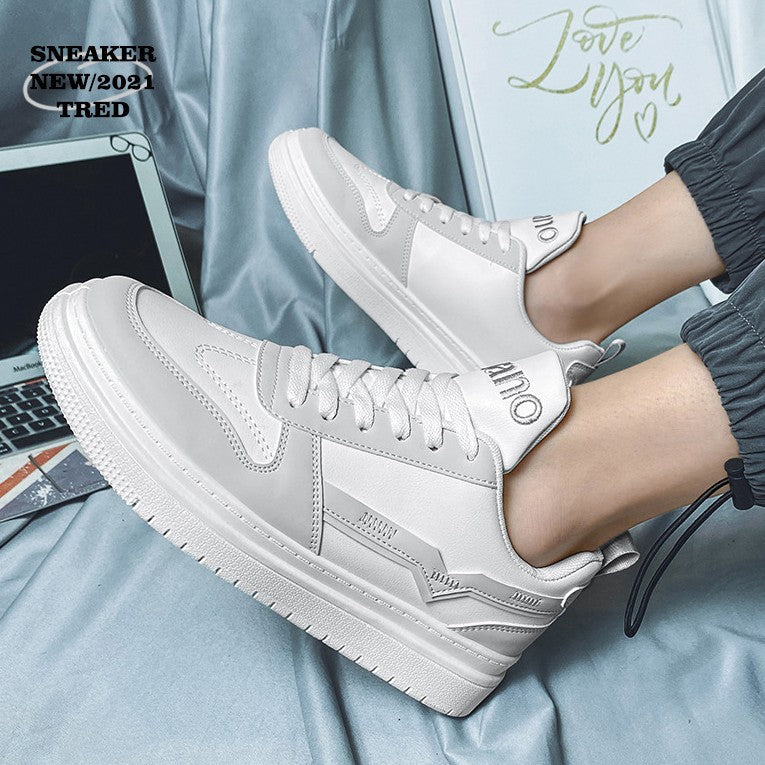 Damen Sportliche Sneakers mit atmungsaktivem Obermaterial und dämpfender Sohle EB