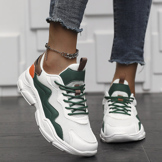 Damen Sportliche Sneakers mit innovativem Dämpfungssystem und atmungsaktivem Mesh EB
