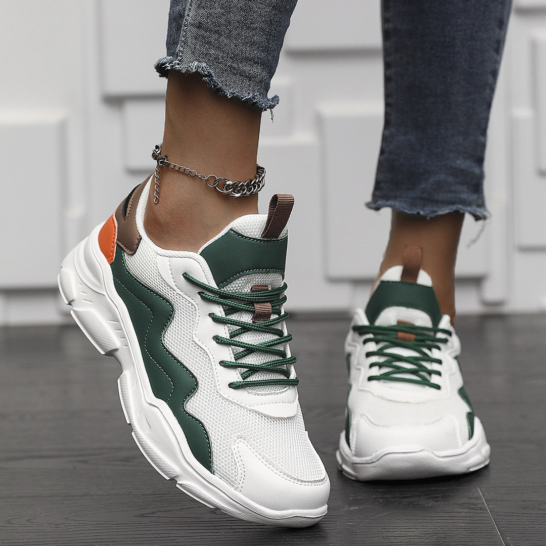 Damen Sportliche Multicolor Sneakers mit innovativer Dämpfungstechnologie EB