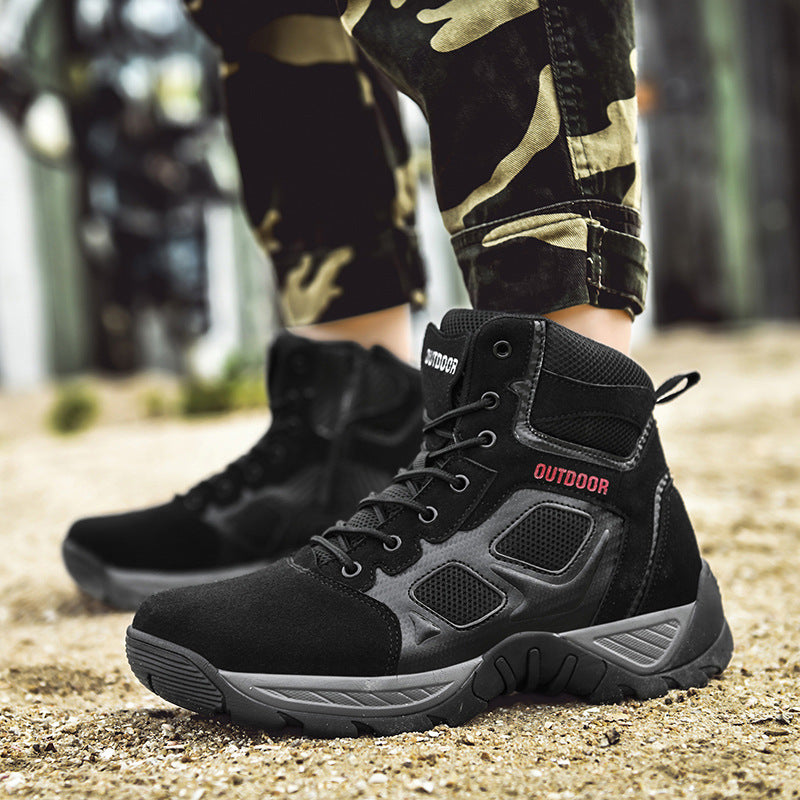 Herren Hochfunktionale Outdoor-Boots mit atmungsaktiver Membran EB