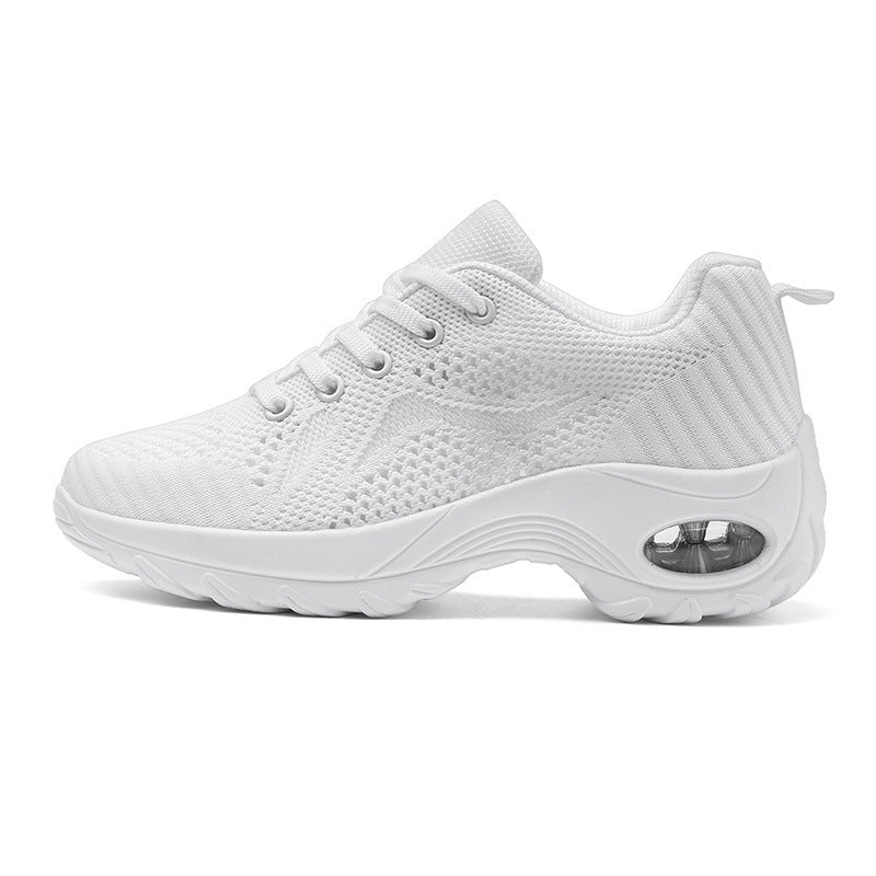 Damen Sportliche Sneaker mit atmungsaktivem Mesh und dämpfender Sohle EB