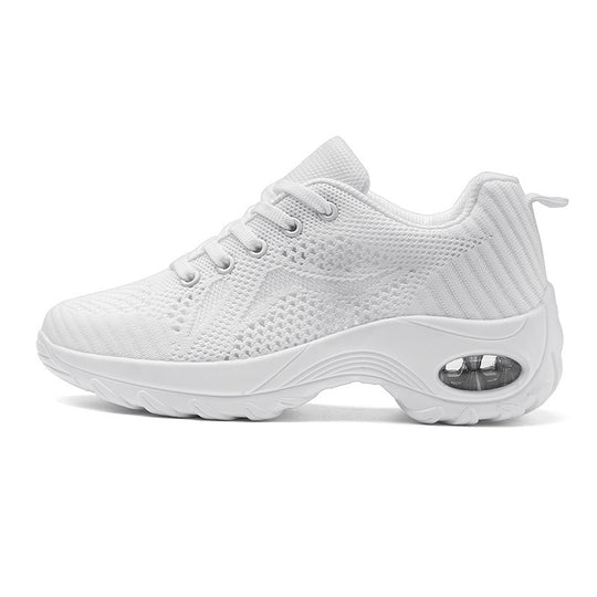 Damen Sportliche Sneaker mit atmungsaktivem Mesh und dämpfender Sohle EB