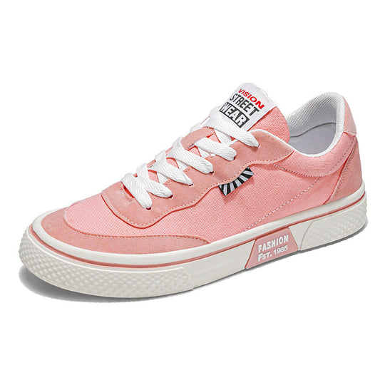 Damen modische Sneaker mit sportlichem Design und dämpfender Sohle EB