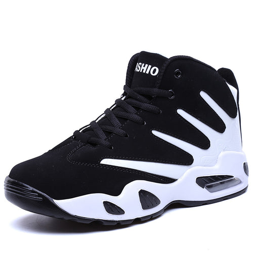 Damen Sportliche High-Top Sneakers mit atmungsaktiver Oberflächenstruktur EB