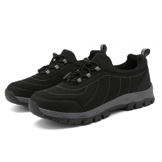 Damen Sportliche Outdoor-Sneaker mit elastischem Schnellschnürsystem EB