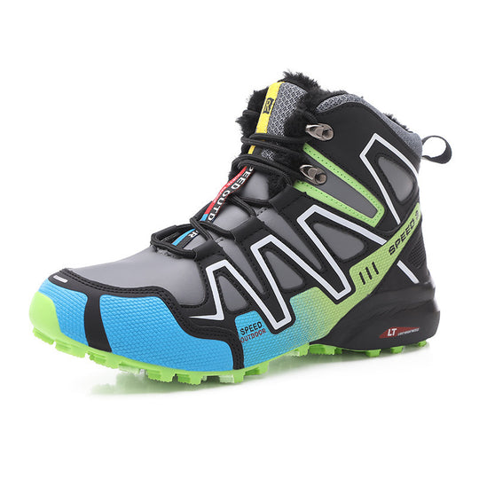Damen hochwertige Wanderschuhe mit isoliertem Innenfutter und rutschfester Sohle EB