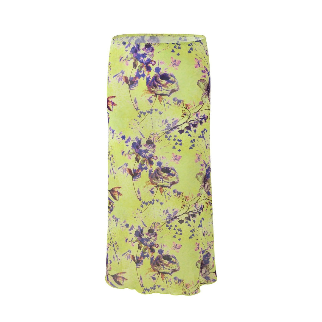 Damen Wickelkleid mit floralem Muster EB