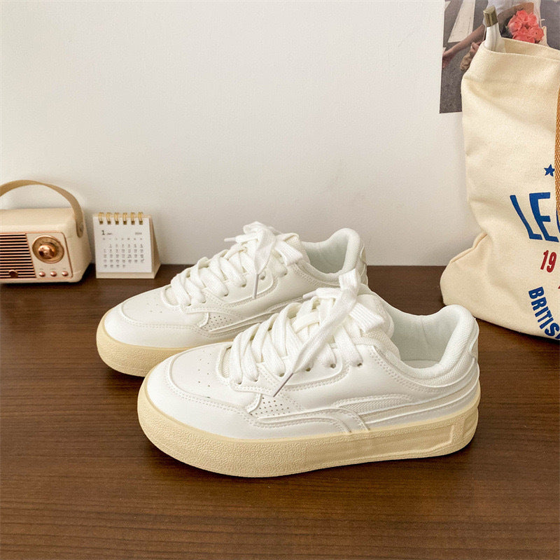 Damen Vintage Sneaker mit Höhe und Komfort EB