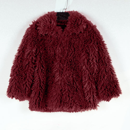 Damen Kuschelige und voluminöse Teddyjacke EB