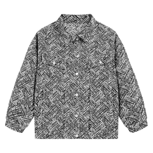 Damen elegante Steppjacke mit modischem Design EB