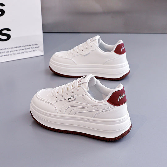Damen Plattform Sneakers mit ergonomischer Dämpfung und sportlichem Design EB